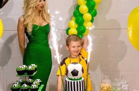 Ingos ir Aivarų Stumbrų sūnus Gabrielius atšventė septintą gimtadienį